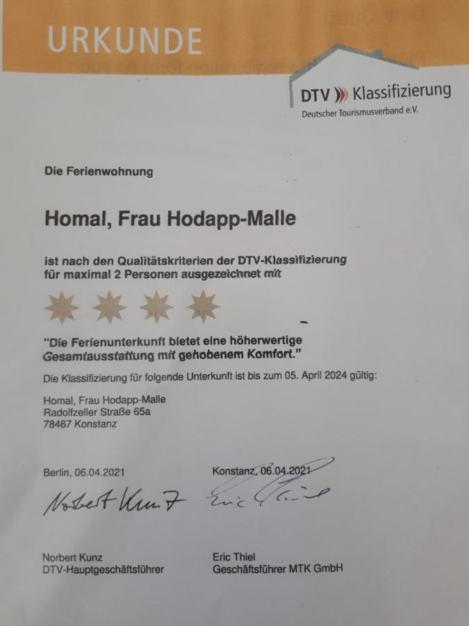 דירות קונסטנץ Homal מראה חיצוני תמונה